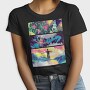 People Flying Psychodelic Lucid, Tricou Femei