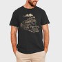 Locomotive Vintage, Tricou Barbati (Unisex)