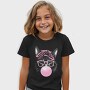 Cat Sunglassesd Bubblegum, Tricou Copii