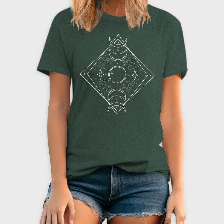 Phases Of The Moon Magical, Tricou Barbati (Unisex)