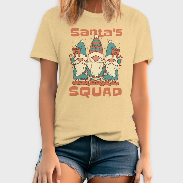 Santa Claus Gnome Squad, Tricou Barbati (Unisex)