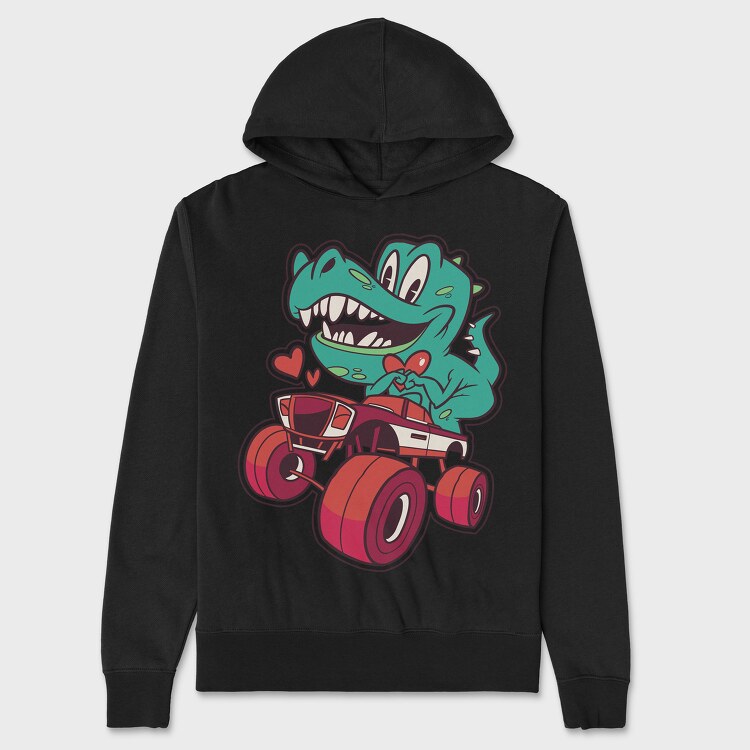 Trex Truck, Hanorac Oversize Barbati (Unisex)