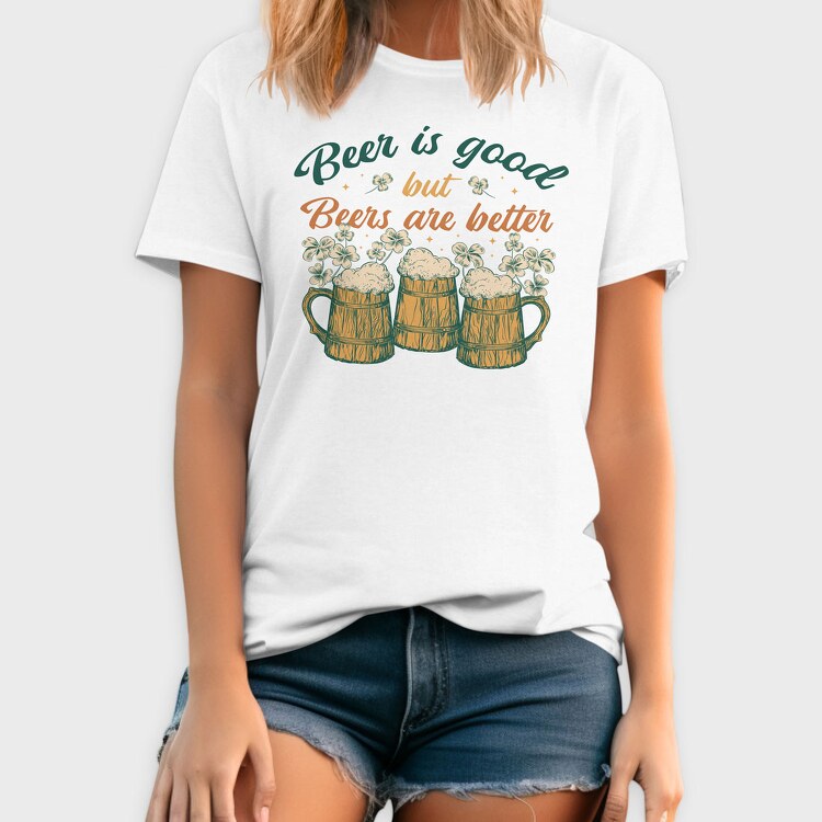 Beers Are Better, Tricou Barbati (Unisex)