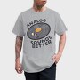 Analog Sounds Better, Tricou Barbati (Unisex)