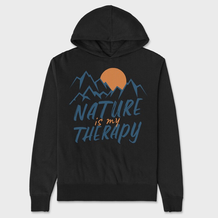 Hanorac Barbati (Unisex), Nature Is My Therapy