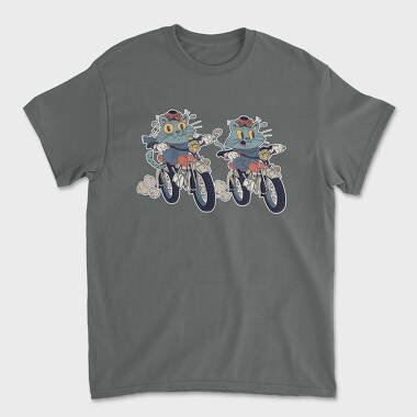 Tricou Barbati (Unisex), Bike Cat