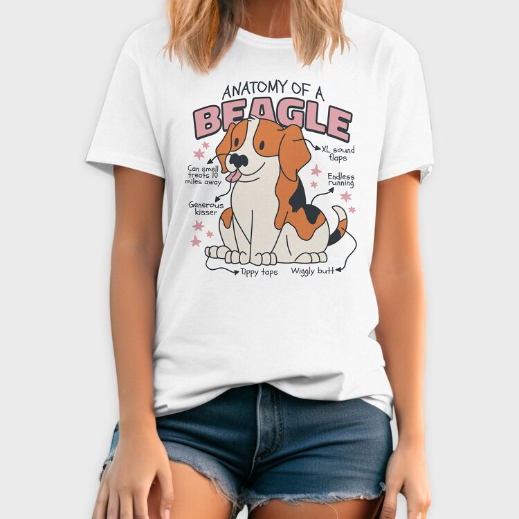 Anatomy of a Beagle, Tricou Barbati (Unisex)