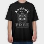 Free Butterfly Savage But, Tricou Oversize Barbati (Unisex)