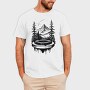 Nature Turntable, Tricou Barbati (Unisex)