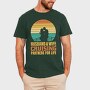 Couple In Love Sailing Retro Cruising Quote, Tricou Barbati (Unisex)