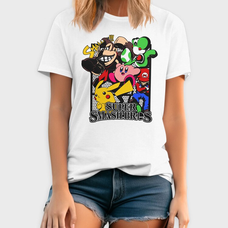 Super Smash Bros, Tricou Barbati (Unisex)