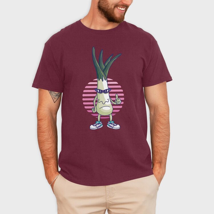 Funny Leek, Tricou Barbati (Unisex)