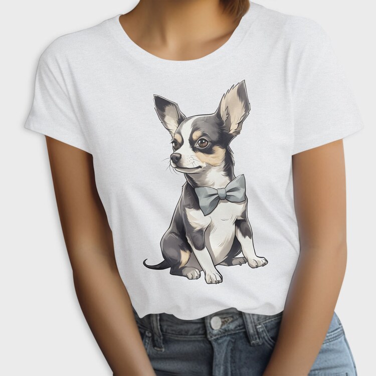Chihuahua Bow, Tricou Femei