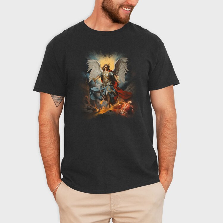 Archangel Killing Devil, Tricou Barbati (Unisex)
