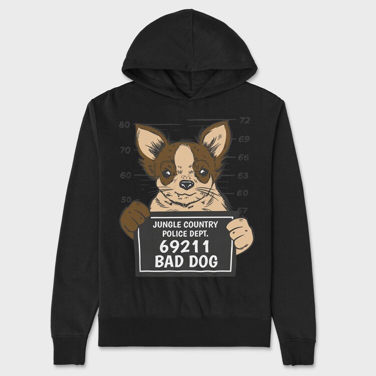 Hanorac Barbati (Unisex), Bad Dog 2