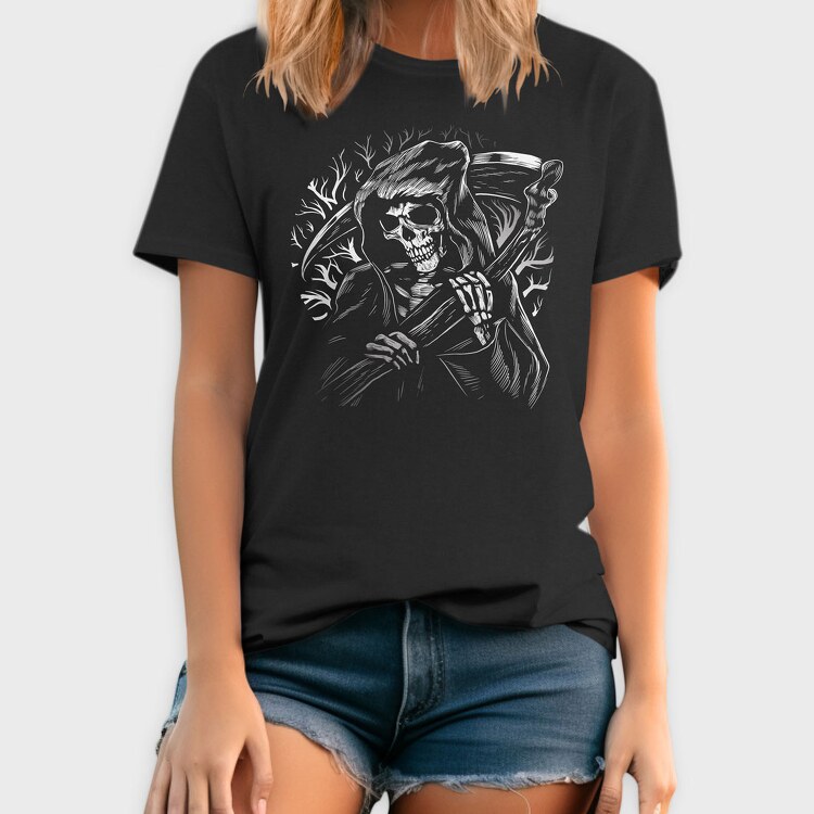 Grim Reaper Scythe, Tricou Barbati (Unisex)