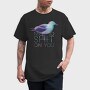 Seagull Bird Animal Funny, Tricou Barbati (Unisex)