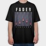 Fader Music And Sound Machine Faded Dictator, Tricou Oversize Barbati (Unisex)