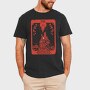 Strength Tarot Wolf Card Muakata, Tricou Barbati (Unisex)