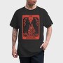 Strength Tarot Wolf Card Muakata, Tricou Barbati (Unisex)