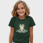 Frog Doing Yoga, Tricou Copii