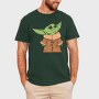 Baby Yoda 1, Tricou Barbati (Unisex)