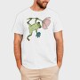 Frog Flower Snack, Tricou Barbati (Unisex)