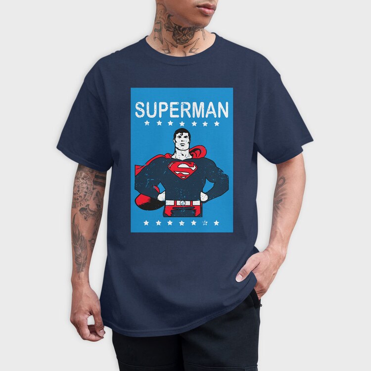Superman 9, Tricou Barbati (Unisex)