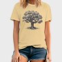 Serene Oak Tree, Tricou Barbati (Unisex)