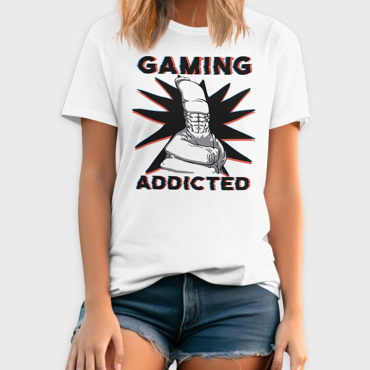 Strong Hand Funny Gamer Gaming, Tricou Barbati (Unisex)