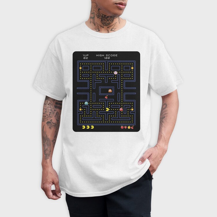 Pacman 37, Tricou Barbati (Unisex)