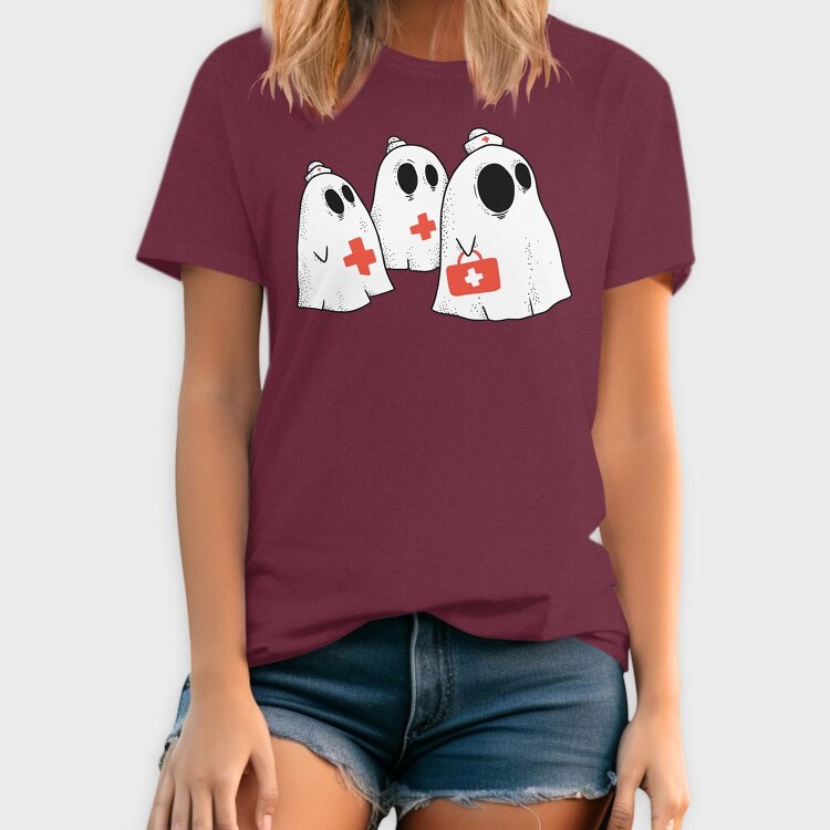 Ghost Nurse, Tricou Barbati (Unisex)