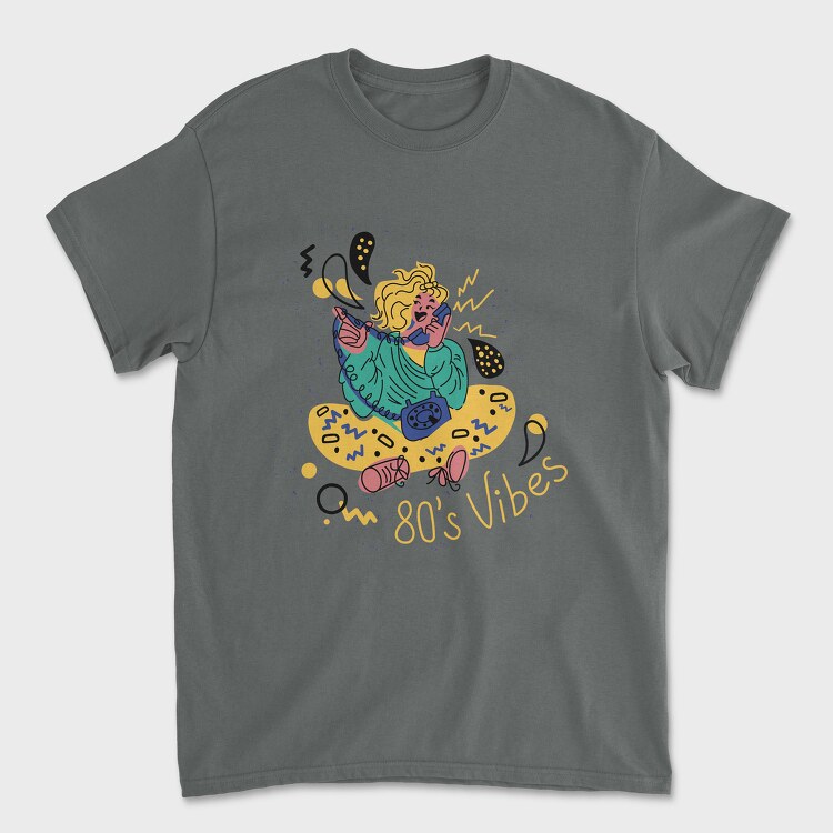 80 S Vibes Animation, Tricou Barbati (Unisex)