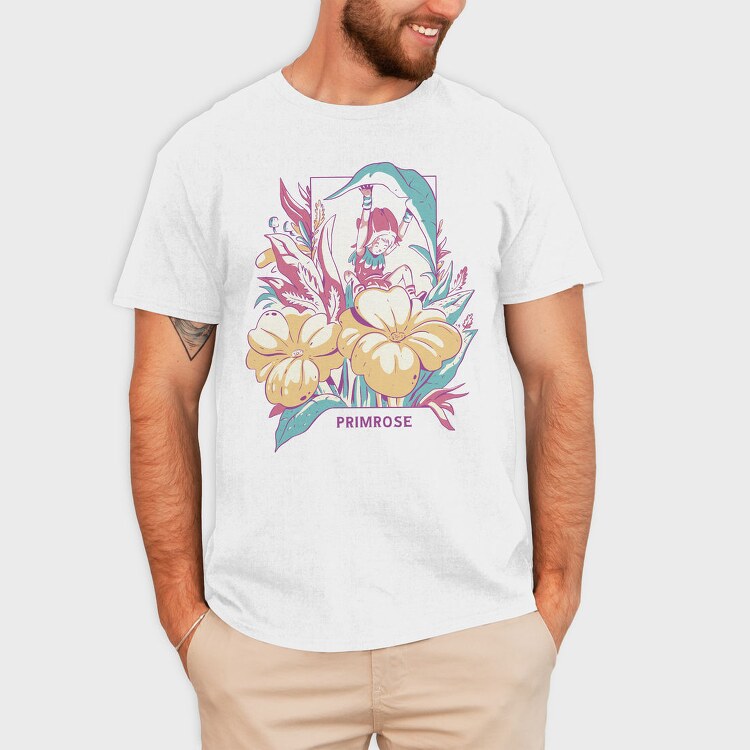 Fairy With Flowers And Plants Fairycore, Tricou Barbati (Unisex)
