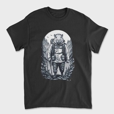 Capibara Nature, Tricou Barbati (Unisex)