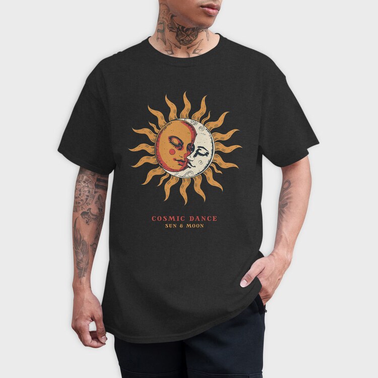 Sun And Moon Love Whimsigoth, Tricou Barbati (Unisex)