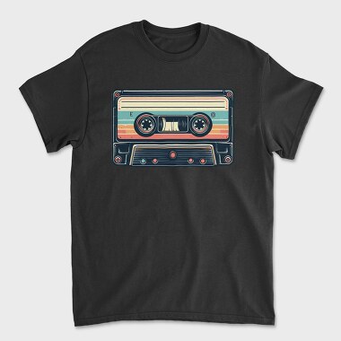 Cassete Vintage, Tricou Barbati (Unisex)