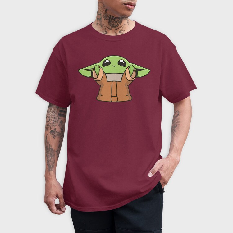 Baby Yoda 15, Tricou Barbati (Unisex)