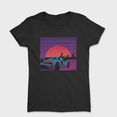 City Vaporwave 2, Tricou Femei