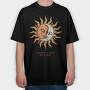 Sun And Moon Love Whimsigoth, Tricou Oversize Barbati (Unisex)