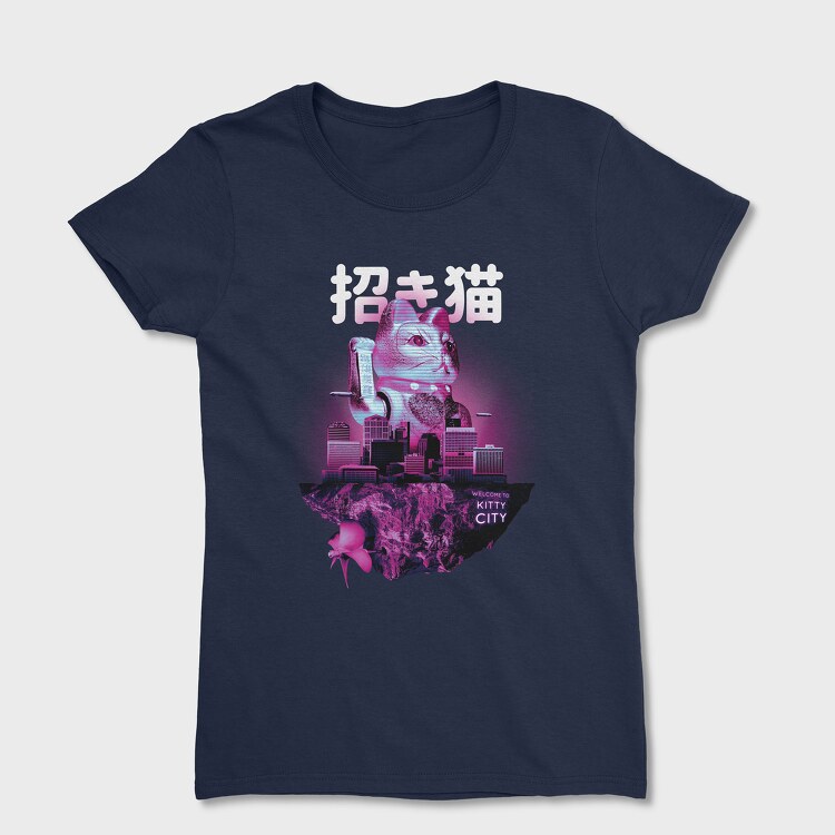 Floating Island Kittie City, Tricou Femei