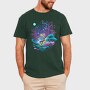 Fantasy Forest Mushroom And Trees, Tricou Barbati (Unisex)