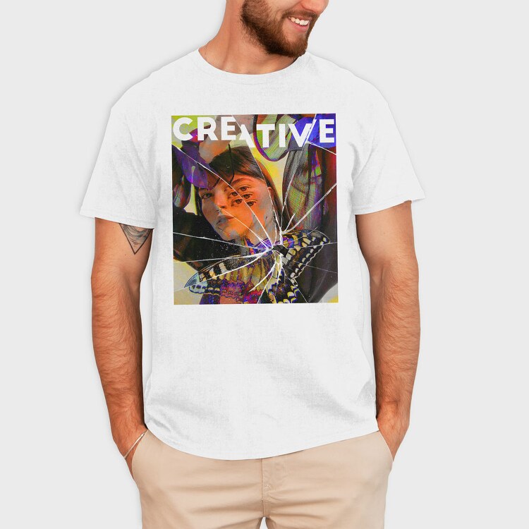 Broken Glass Creative, Tricou Barbati (Unisex)