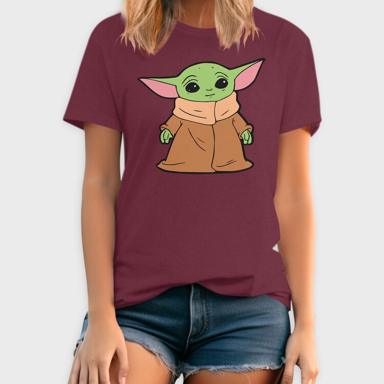 Baby Yoda 3, Tricou Barbati (Unisex)