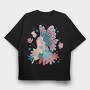 Magical Fairy In Nature, Tricou Oversize Barbati (Unisex)