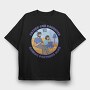 Father And Daughter Gaming, Tricou Oversize Barbati (Unisex)