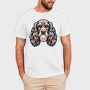 Cocker Spaniel Chewing Gum, Tricou Barbati (Unisex)