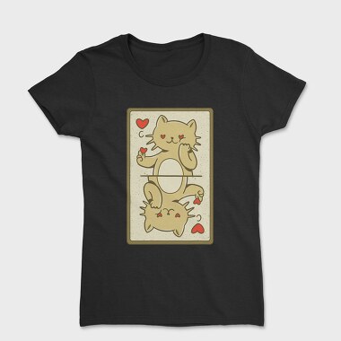 Tricou Femei, Cat Card