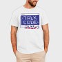 Coding Talk Code To Me Mug, Tricou Barbati (Unisex)