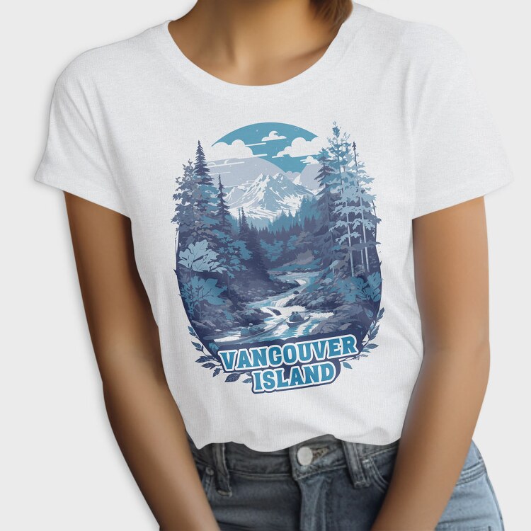 Vancouver Island Nature Tote, Tricou Femei